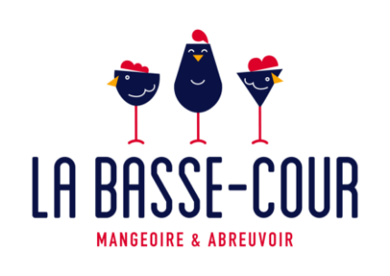 Logo du restaurant la Basse-Cour à Lagrasse.